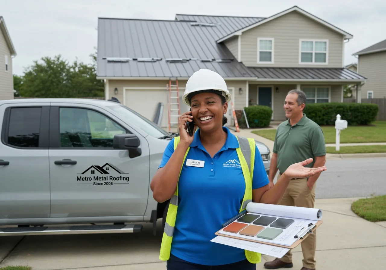 Storm Damage Metal Roof Repair in Crum Lynne, PA